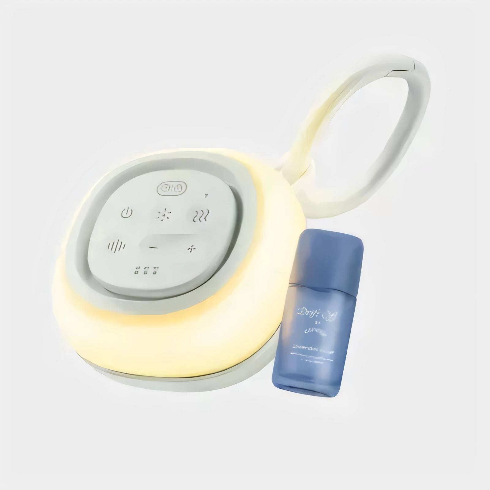 Portable sound machine and aroma diffuser for a quiet bedroom